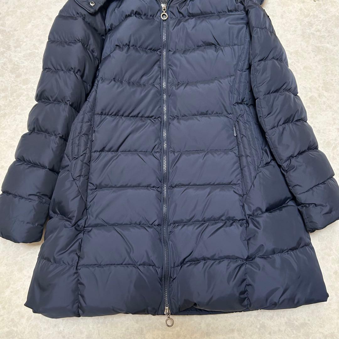 未使用級 タトラス ポリテアマ POLITEAMA ダウンコート ネイビー 01