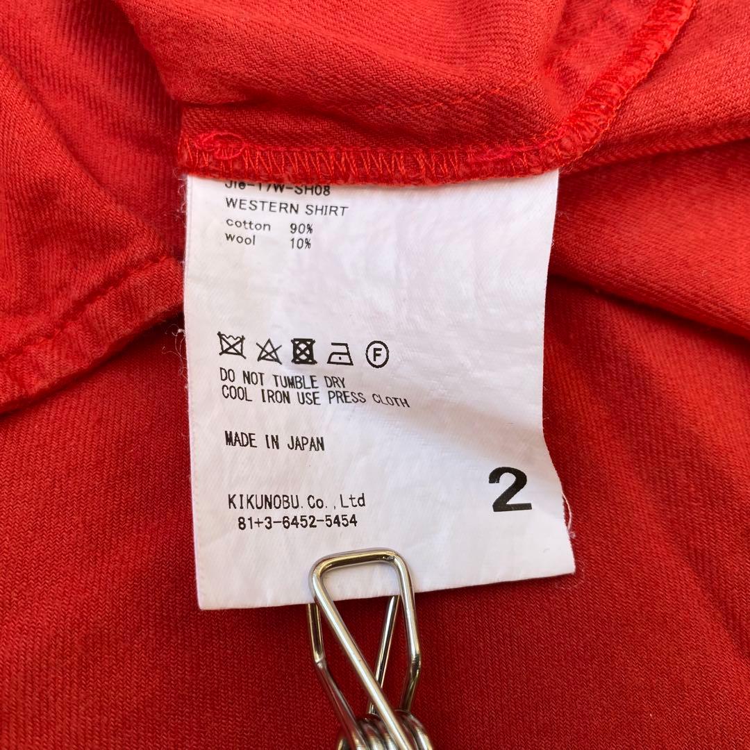 一点物 菅田将暉 着用 ＜JieDa＞ WESTERN SHT/ウエスタンシャツ - メルカリ