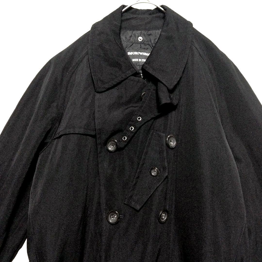 エンポリオアルマーニ ロングコート トレンチコート ベルト付き