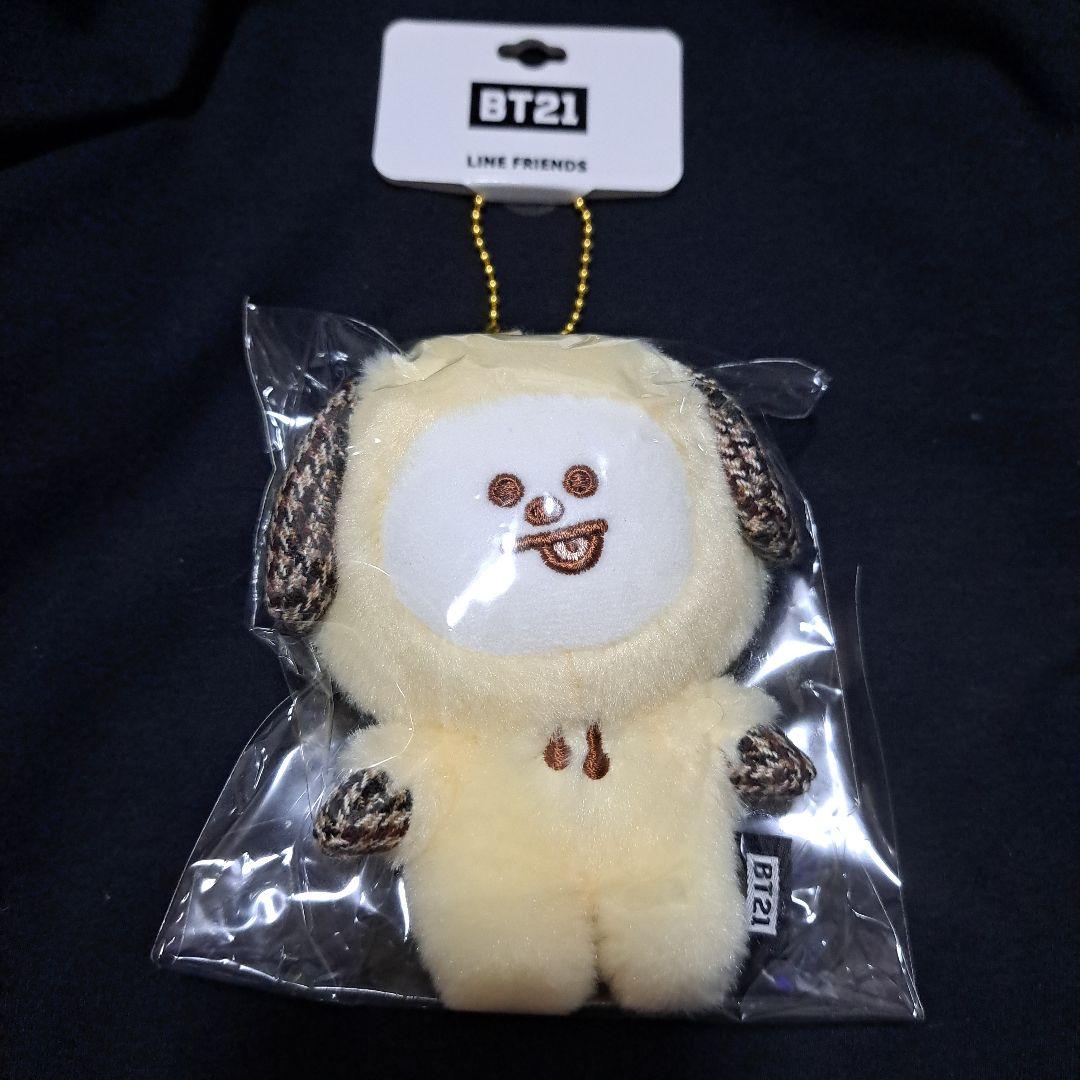 BT21 LINE FRIENDS CHIMMY グレンチェック マスコット - メルカリ