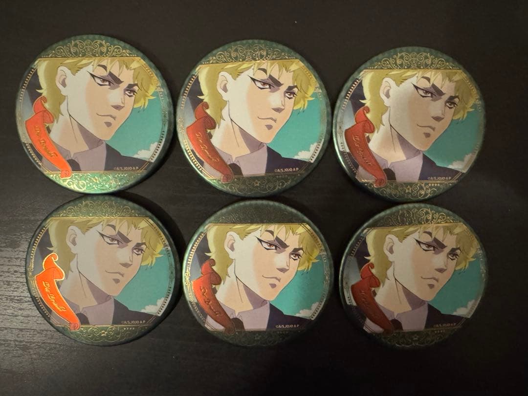 ジョジョの奇妙な冒険 ディオ 缶バッジ 10周年記念展 場面写缶バッジ 6