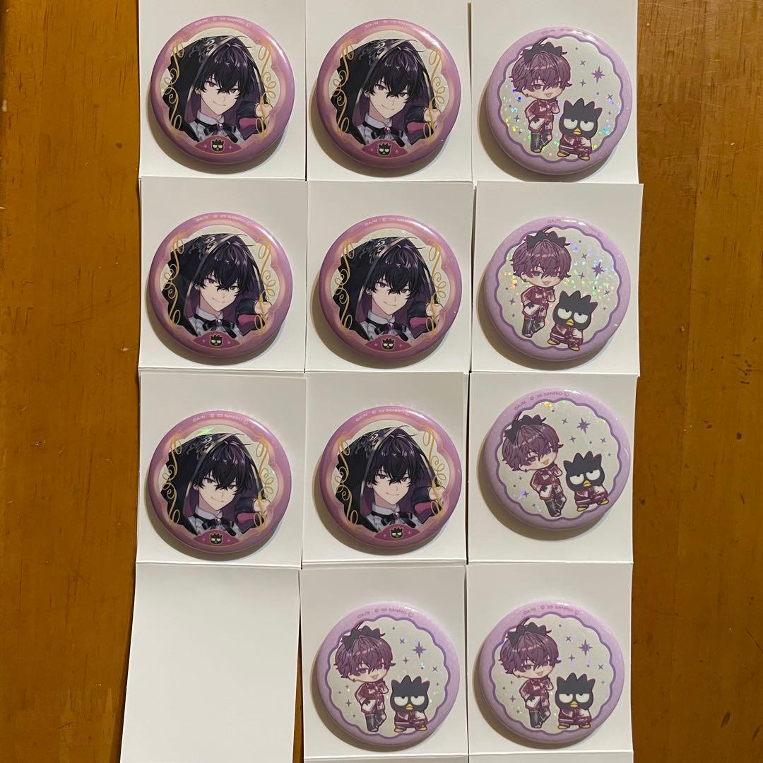 にじさんじ 佐伯イッテツ サンリオ 缶バッジ - メルカリ