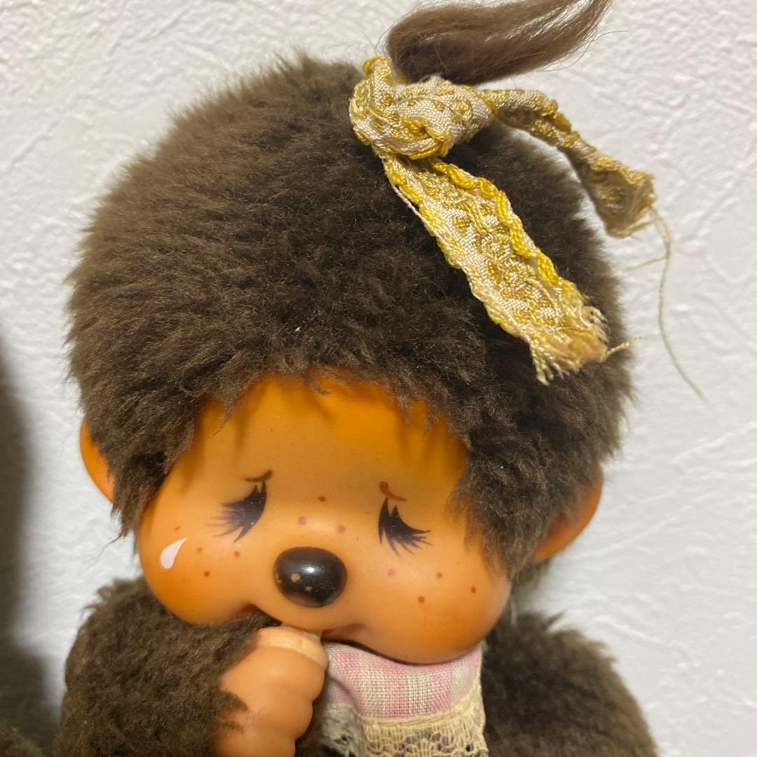 初代モンチッチ ぬいぐるみ Sekiguchi1974 双子 昭和 レトロ 2体