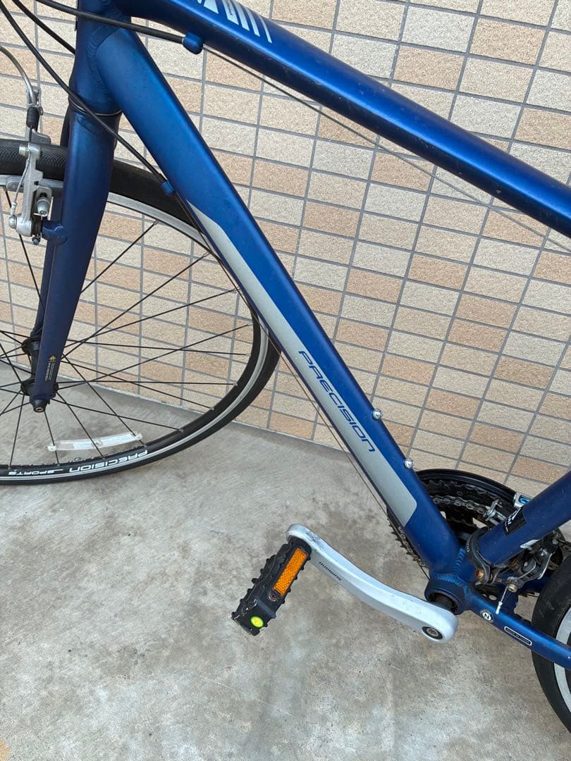 クロスバイク 21段ギア アルミフレーム プレシジョン - メルカリ