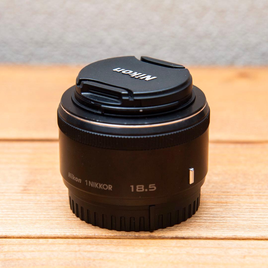 NIKON 1 J5 ダブルレンズ 18.5mm F1.8付 良品