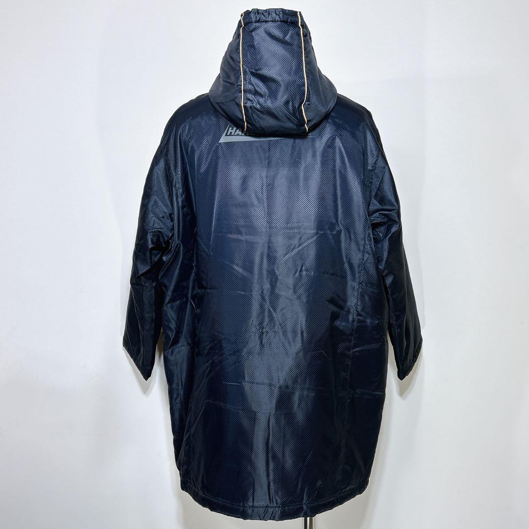 ☆新品☆ミズノ 箱根駅伝 ロングベンチコート 中綿入り ネイビー（M