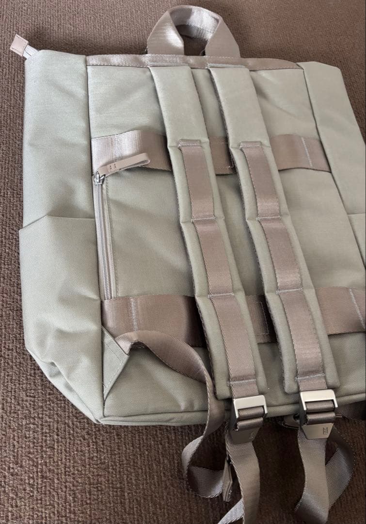 ミレスト グレー ジュ バックパック L STLAKT 圧縮ポーチ セット