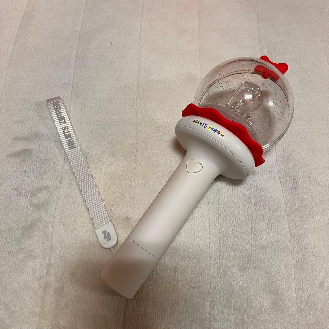 FRUITSZIPPER 月足天音　ペンライト 月足天音 公式ペンライト フルーツジッパー FRUITS ZIPPER - メルカリ