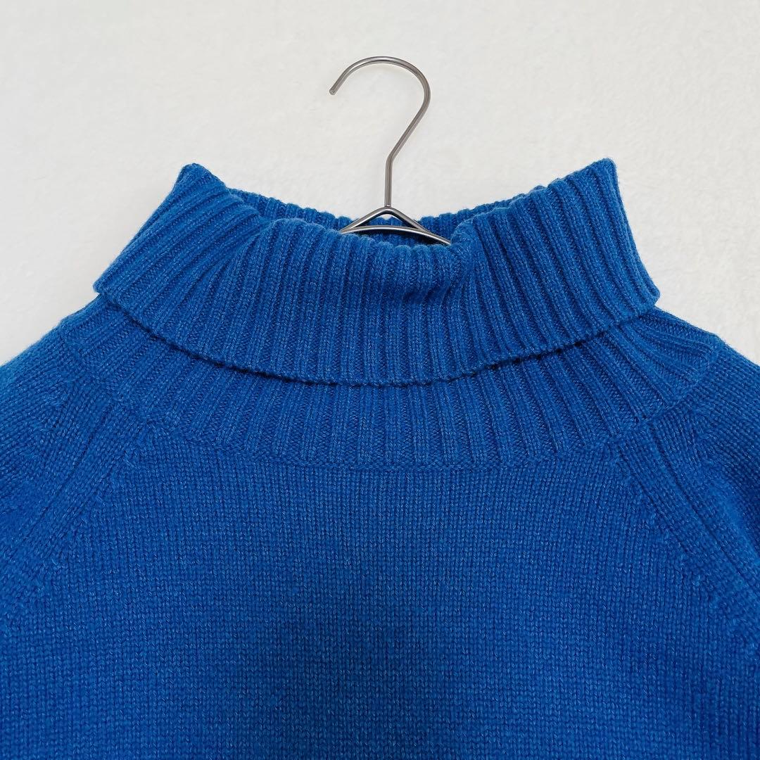 23区 ウールカシミヤブレンドバルキータートルネックニット カシミヤ混