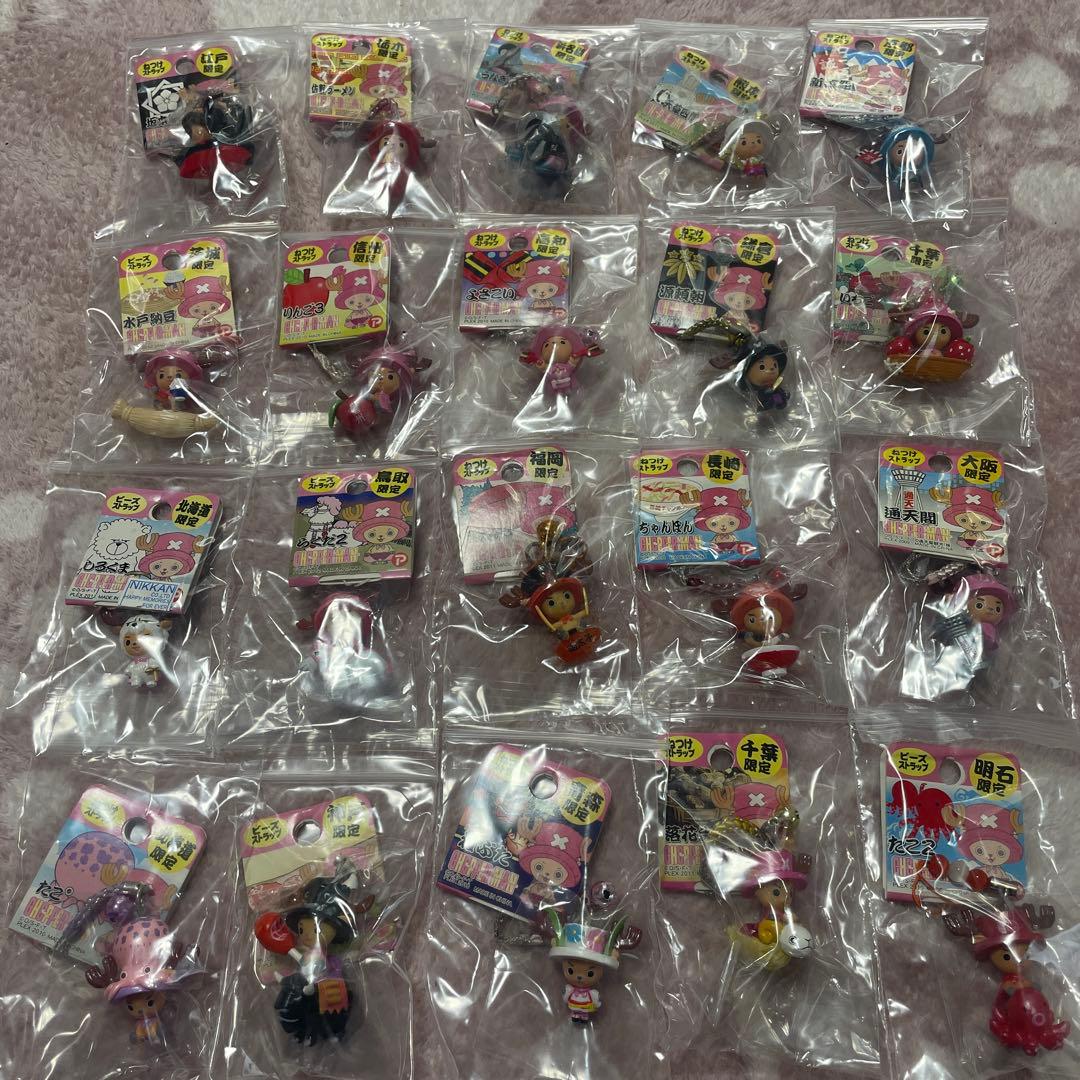 廃盤ご当地チョッパー チョッパーマン ストラップまとめ売り20個 6