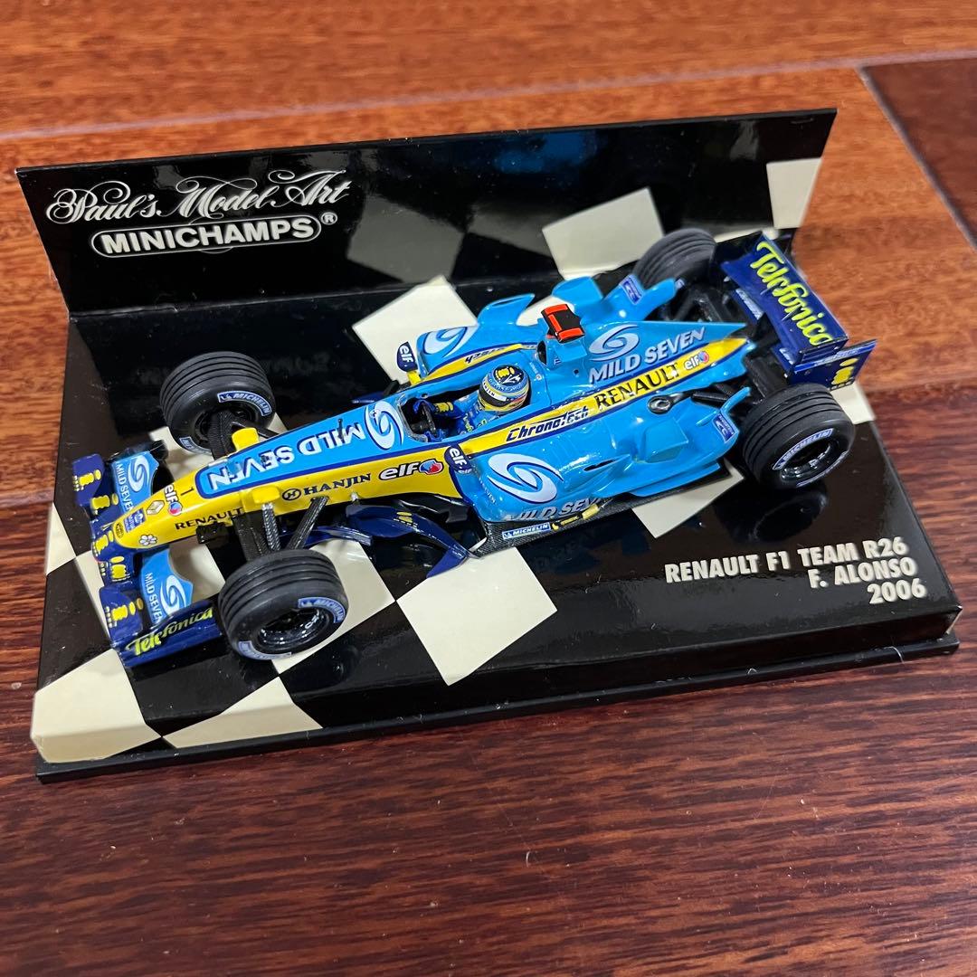 ミニチャンプス 1/43 ルノーF1 R26 フェルナンド・アロンソ - メルカリ