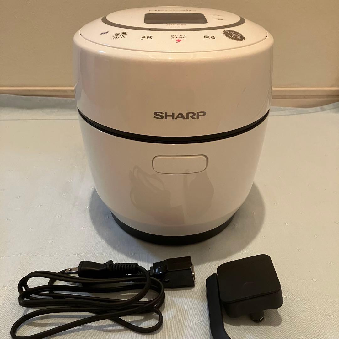 SHARP ヘルシオ ホットクック KN-HW10G-W ホワイト系 KN-HW10G | ヘルシオ ホットクック：シャープ