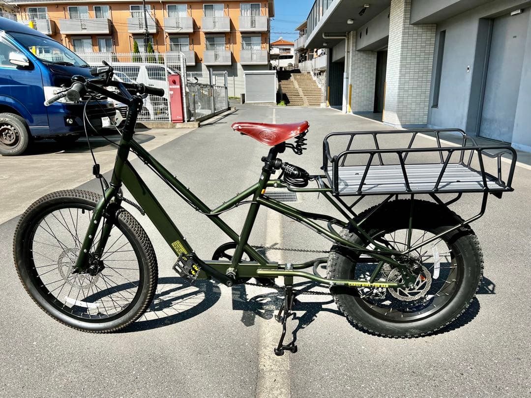 カスタム美品】パパチャリ 88サイクル リーコングリーン 引き取り限定