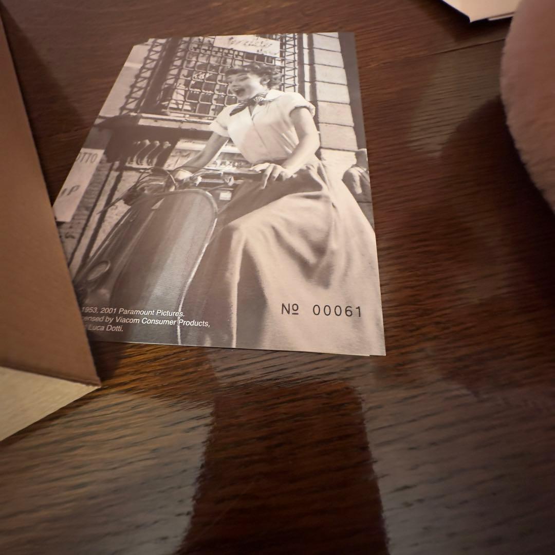 新品未使用　ローマの休日　オードリーヘップバーン　テディベア