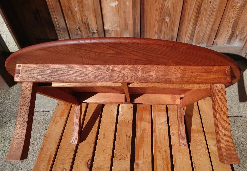 ニレのちゃぶ台《リペア済》