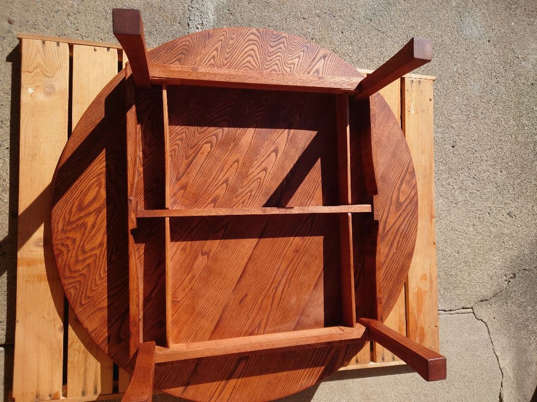 ニレのちゃぶ台《リペア済》