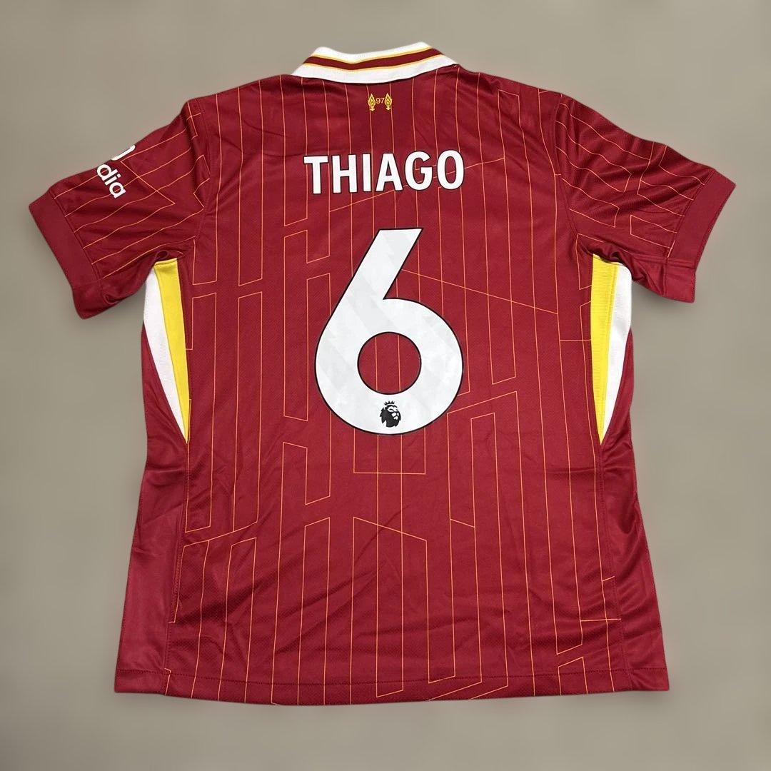 2024年リバプール チアゴ アルカンタラNike ホームシャツ レア 希少