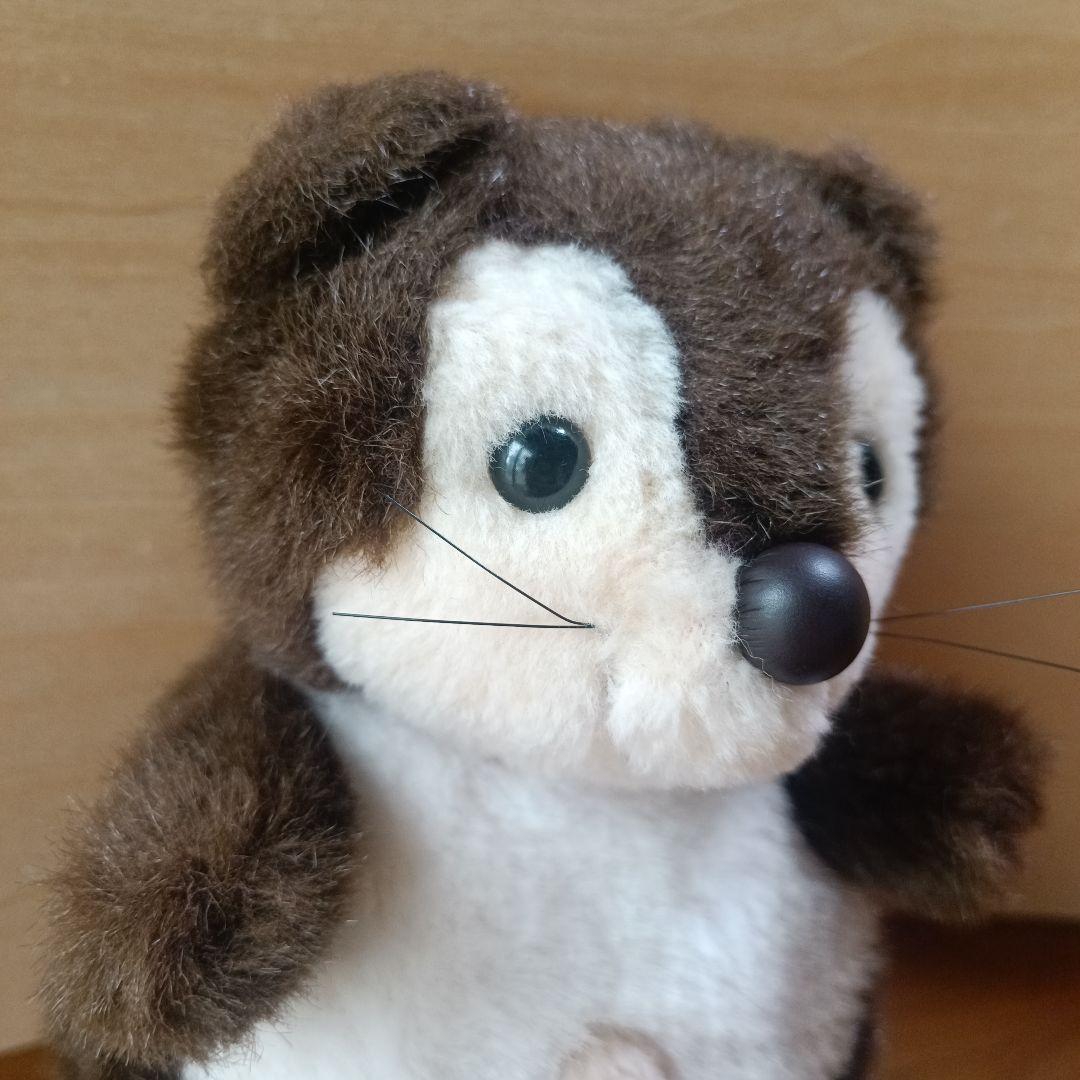 日本製 ファースト社 たぬき たま吉 玉吉 昭和レトロ ぬいぐるみ