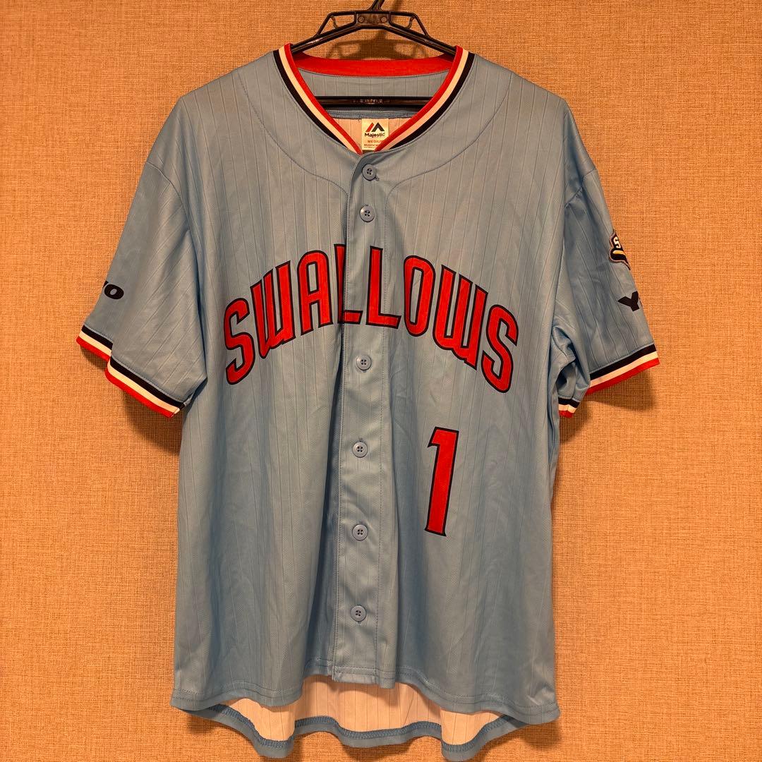 東京ヤクルトスワローズ2024crew ユニフォーム 山田哲人 Mサイズ