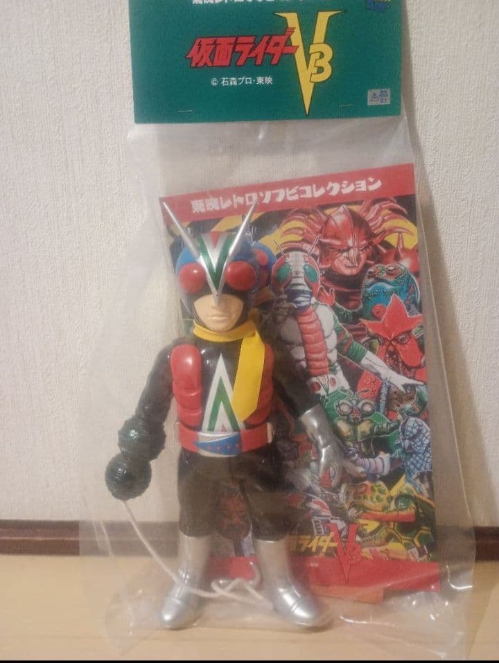 東映レトロソフビコレクション ライダーマン ロープアームひも付きVer. V3