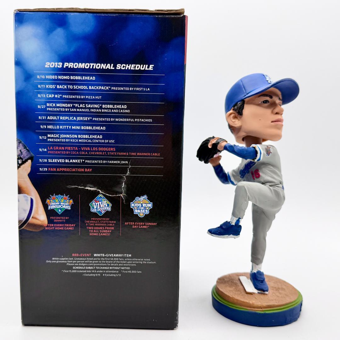 野茂英雄 2013年 球場配布 非売品 トルネード ボブルヘッド ドジャース