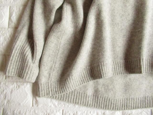 プラージュ 上質 カシミヤ ブレンド 抜け感 こなれ オーバーサイズ