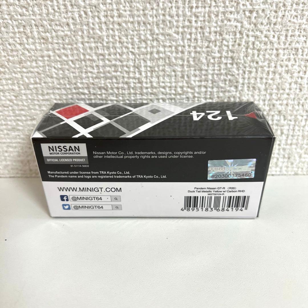 MINIGT 日産 GT-R R35 PANDEM No.124 ミニカー