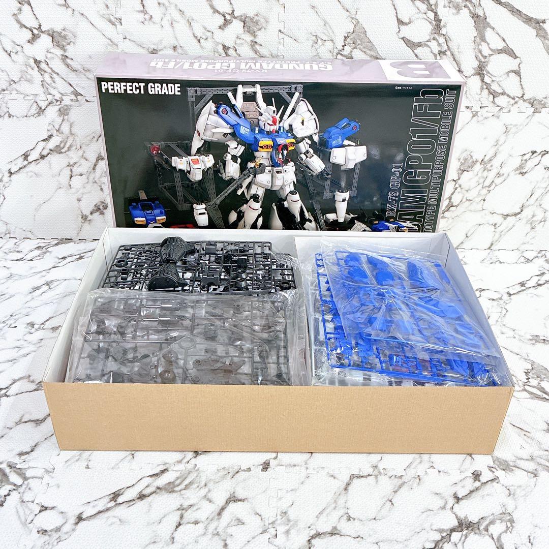 【一部組立て済】PG GUNDAM GP01/Fb RX-78 ガンプラ