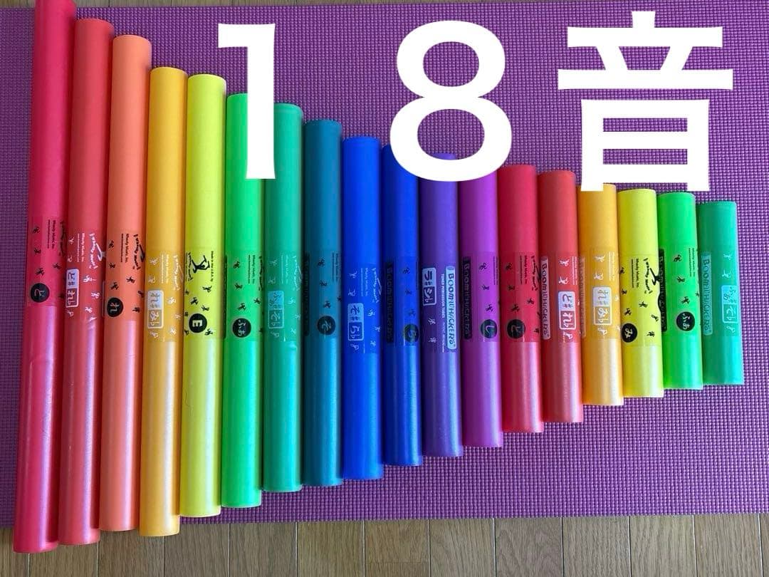Boomwhackers ドレミパイプ多色打楽器１８音 楽天市場】ドレミパイプ BPXS ブームフォンXTSワックパック ドレミ