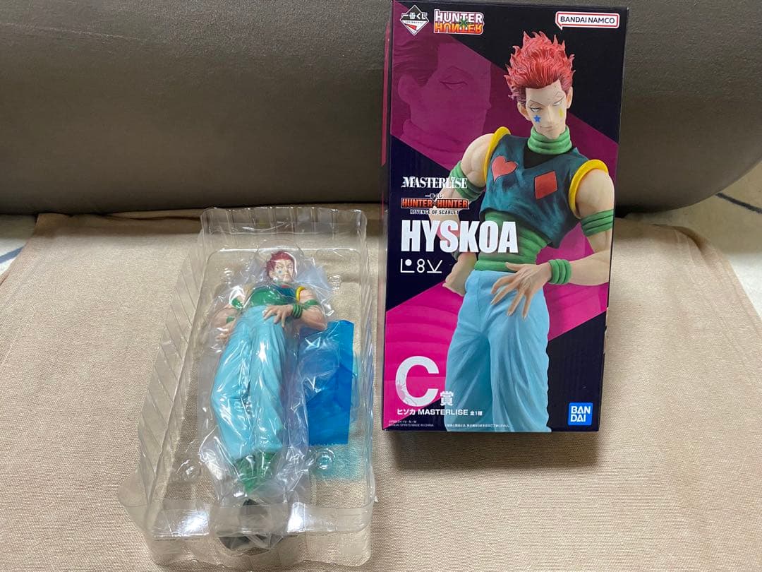 HUNTER×HUNTER 一番くじ　クラピカ　ヒソカ　フィギュア　セット