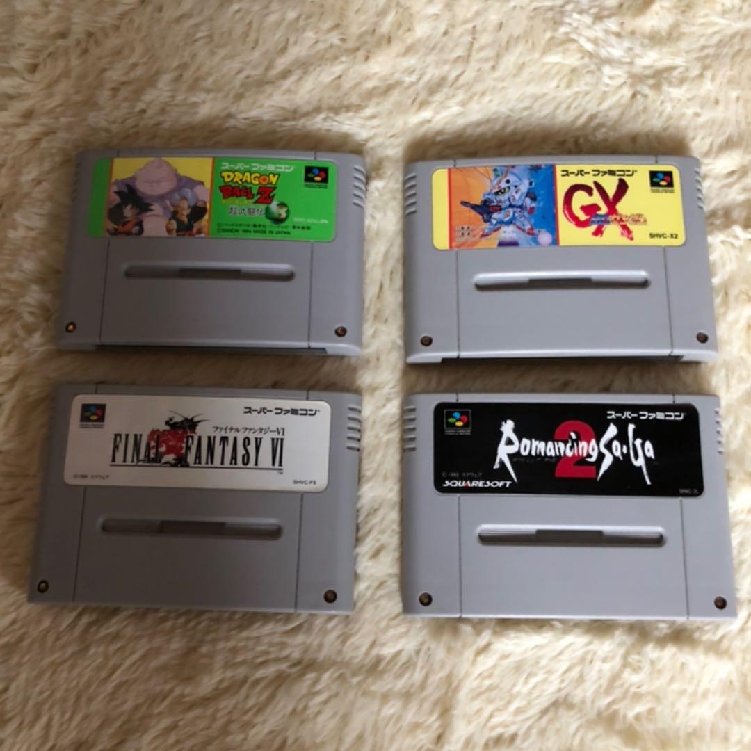 Nintendoスーパーファミコン本体+本体ソフト《セット》