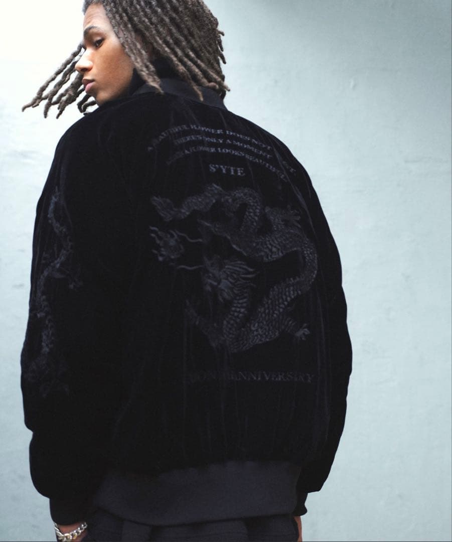 TAION×SYTE リバーシブル スカジャン ブラック サイズ2 - メルカリ