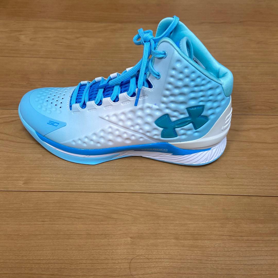 curry1 PRNT 28cm バッシュ Curry 1 'Splash Party' - Under Armour - 1286288 100 - white