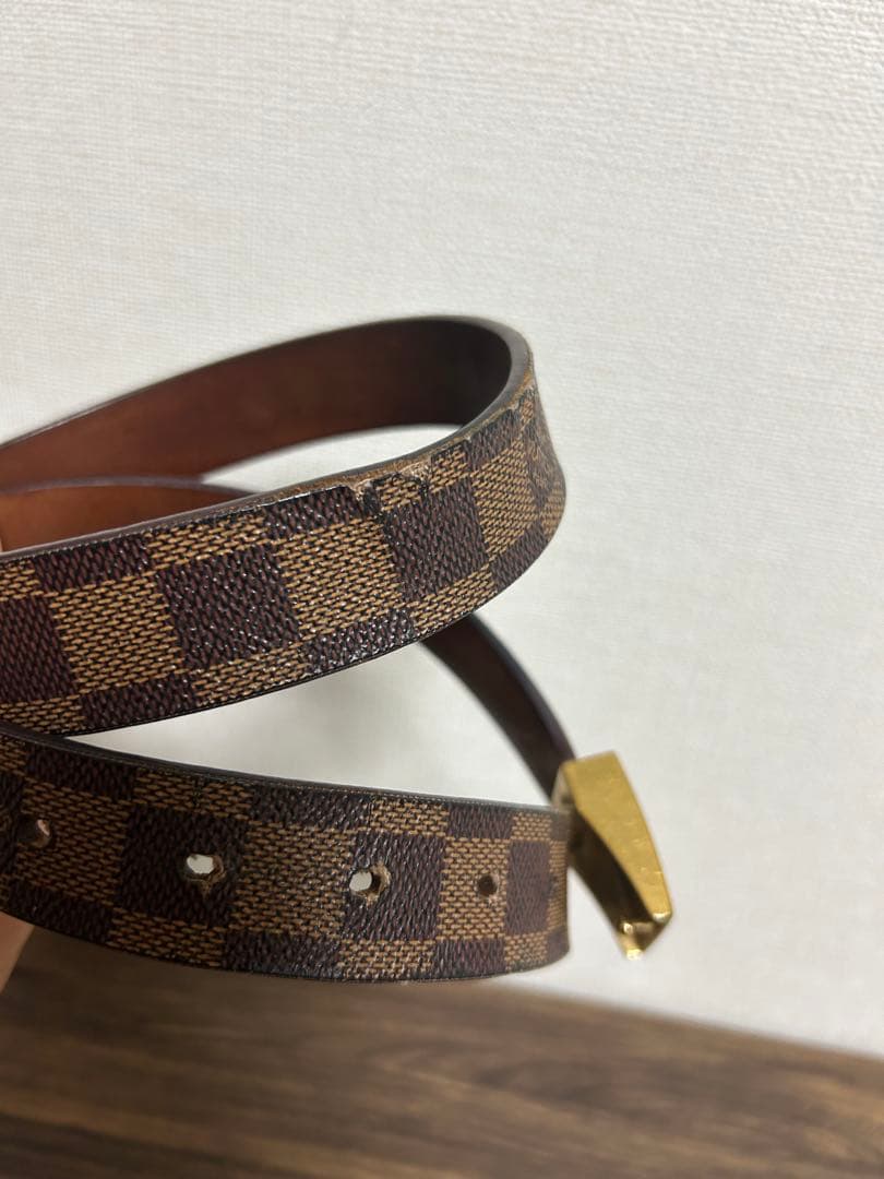 Louis Vuitton ダミエパターン ベルト - メルカリ