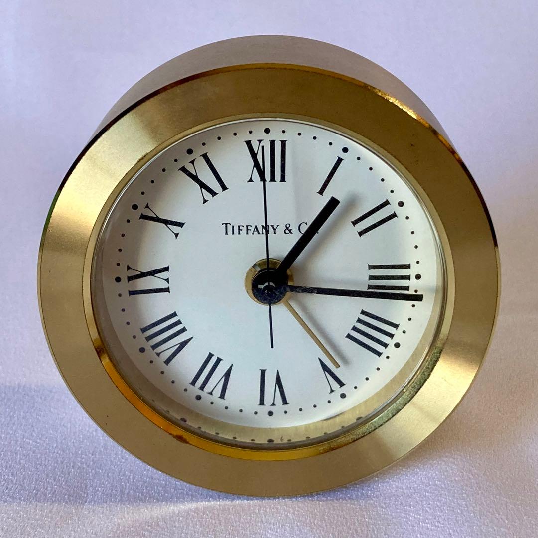 稼動】ティファニー 置き時計 目覚まし時計 テーブルクロック - メルカリ