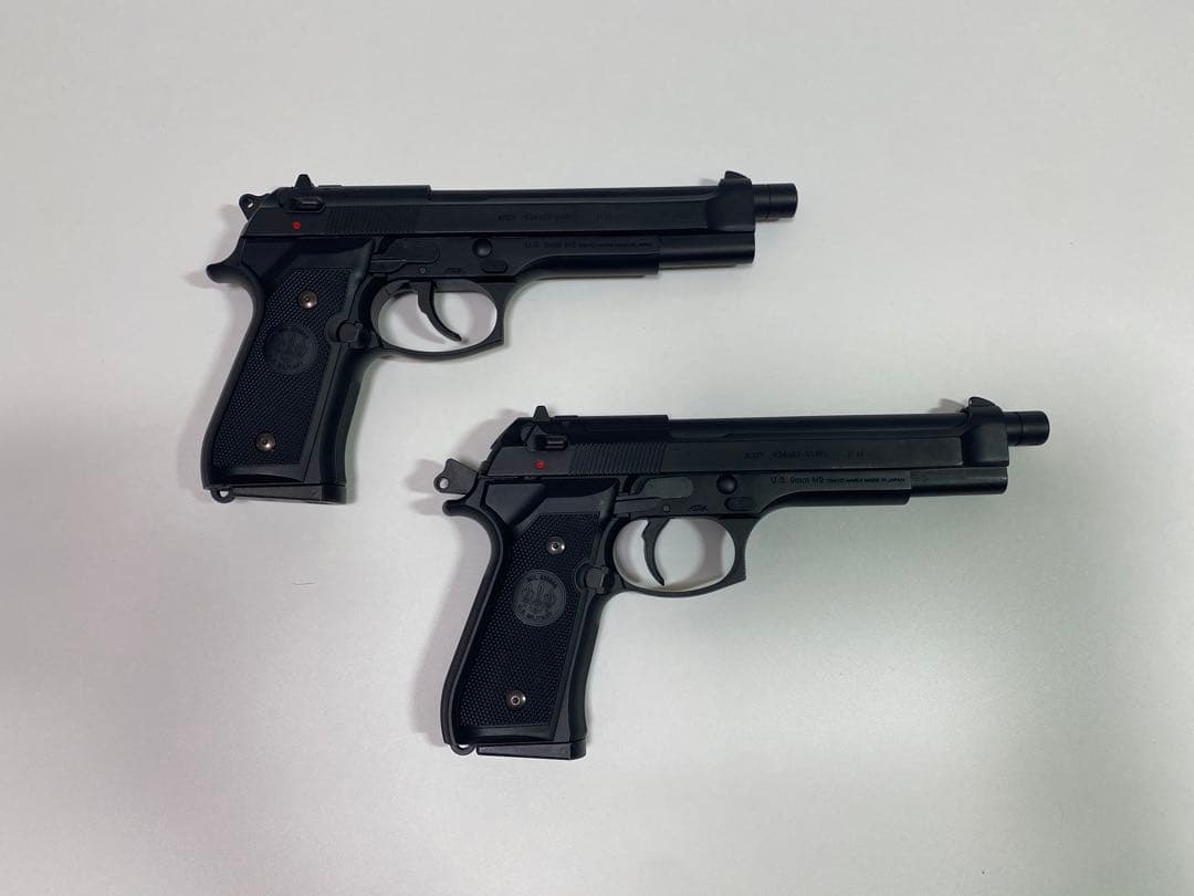 [中古] M9ロングスライドカスタム 東京マルイ USM9 ベース　2丁拳銃