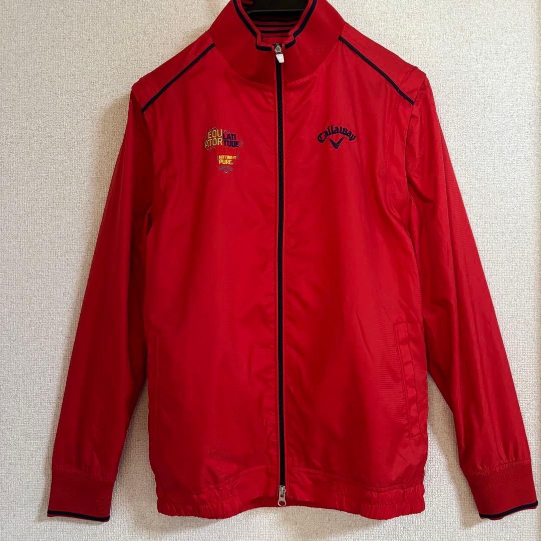 Callaway ゴルフ ジャケット レッド メンズ キャロウェイ 2way - メルカリ