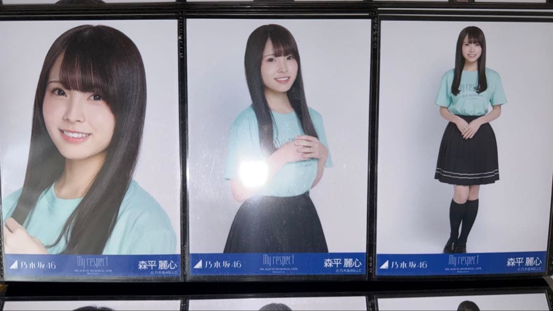 乃木坂46 森平麗心 My respectアルバムライブT コンプ - メルカリ