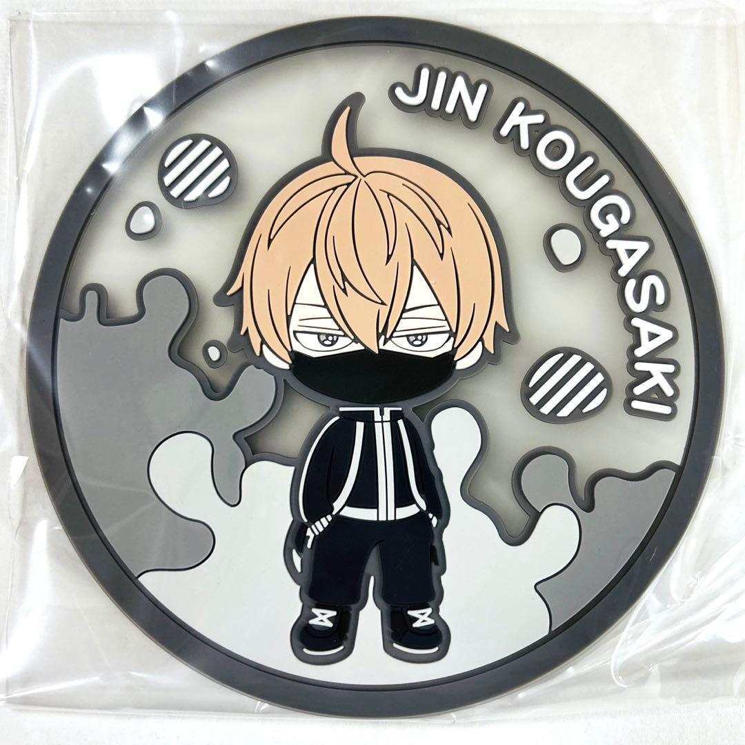 桃源暗鬼 ミニキャラver. 皇后崎迅 缶バッジ クリアラバーコースター 2