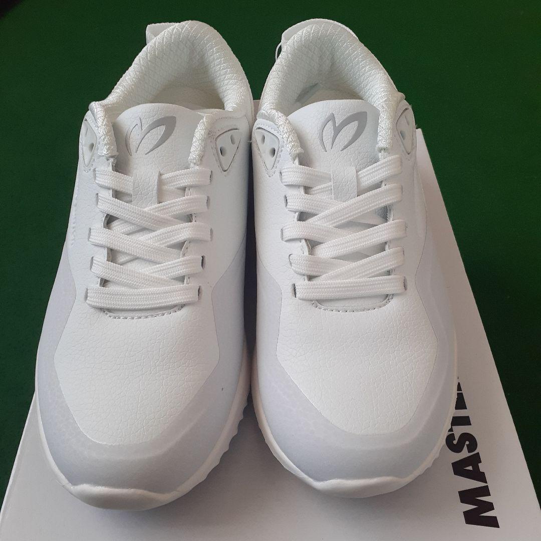 【新品・未使用】MASTER BUNNY ゴルフシューズ 22.5cm ホワイト