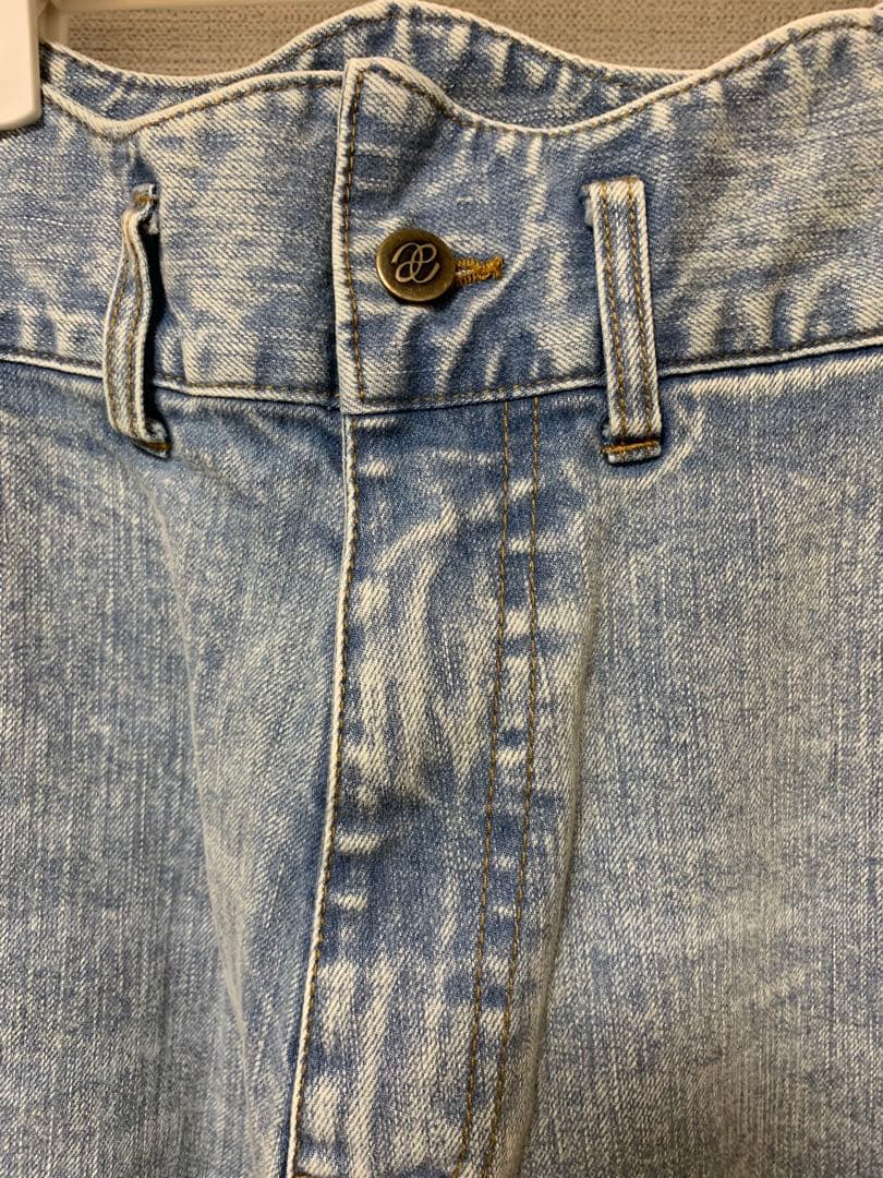 EAPHI WAVE DESIGN HIGH WAIST DENIM