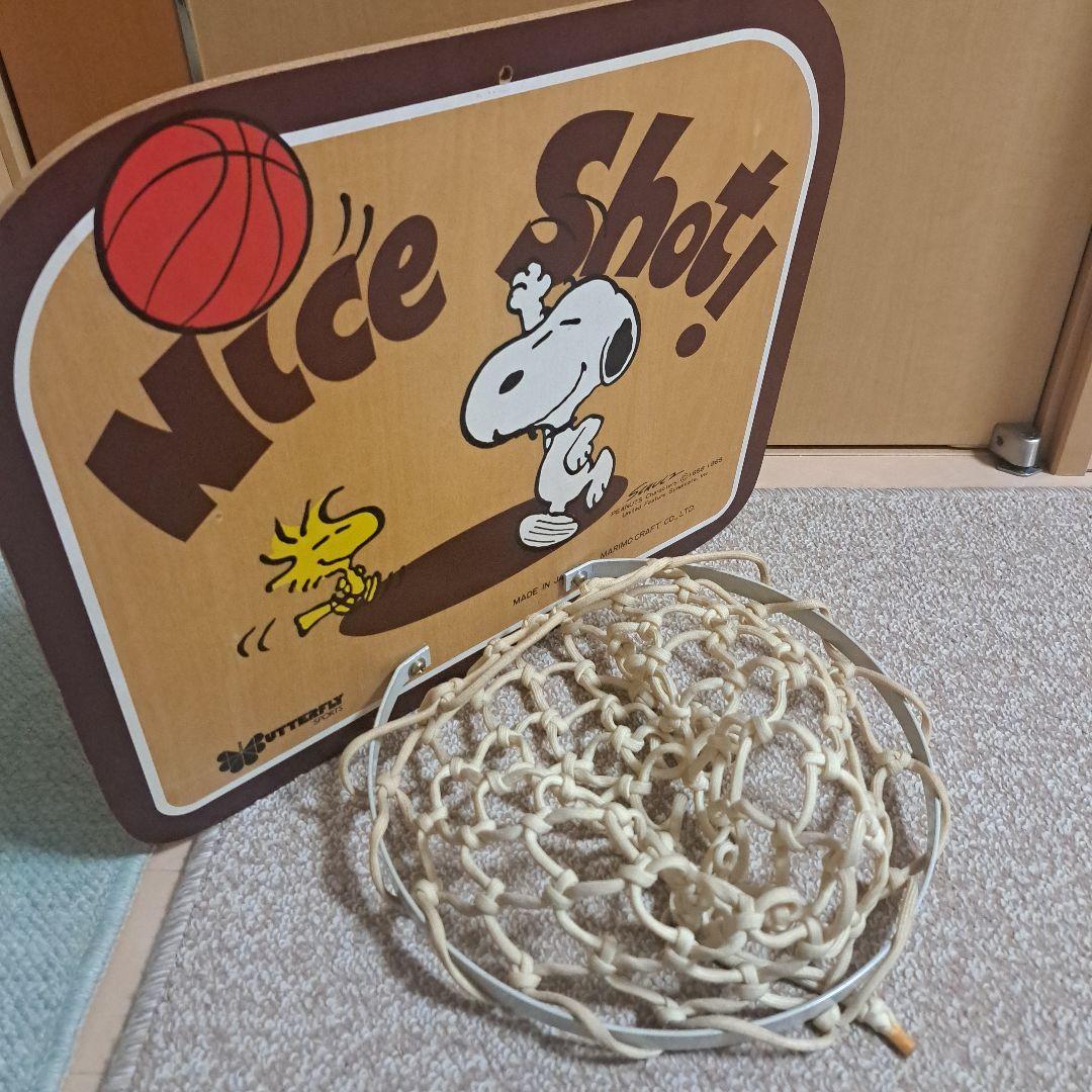 【レア品！】スヌーピー ミニバスケットボールゴール　ビンテージスヌーピー