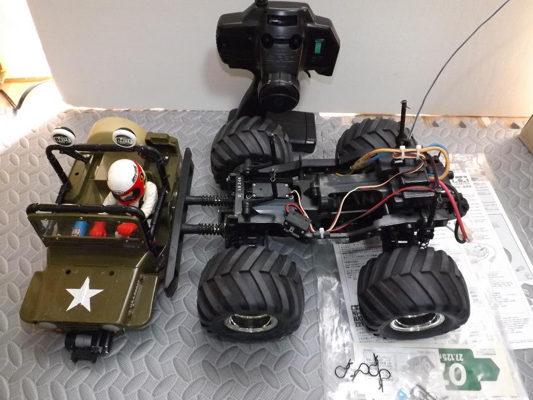 タミヤ　ジープタイプRCカー