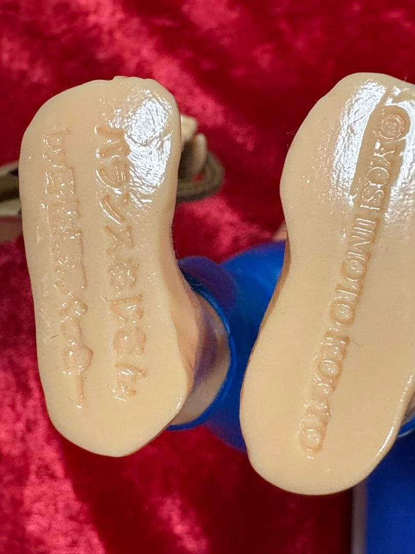 野性爆弾くっきー バランスおじさん青Ver ソフビ フィギュア