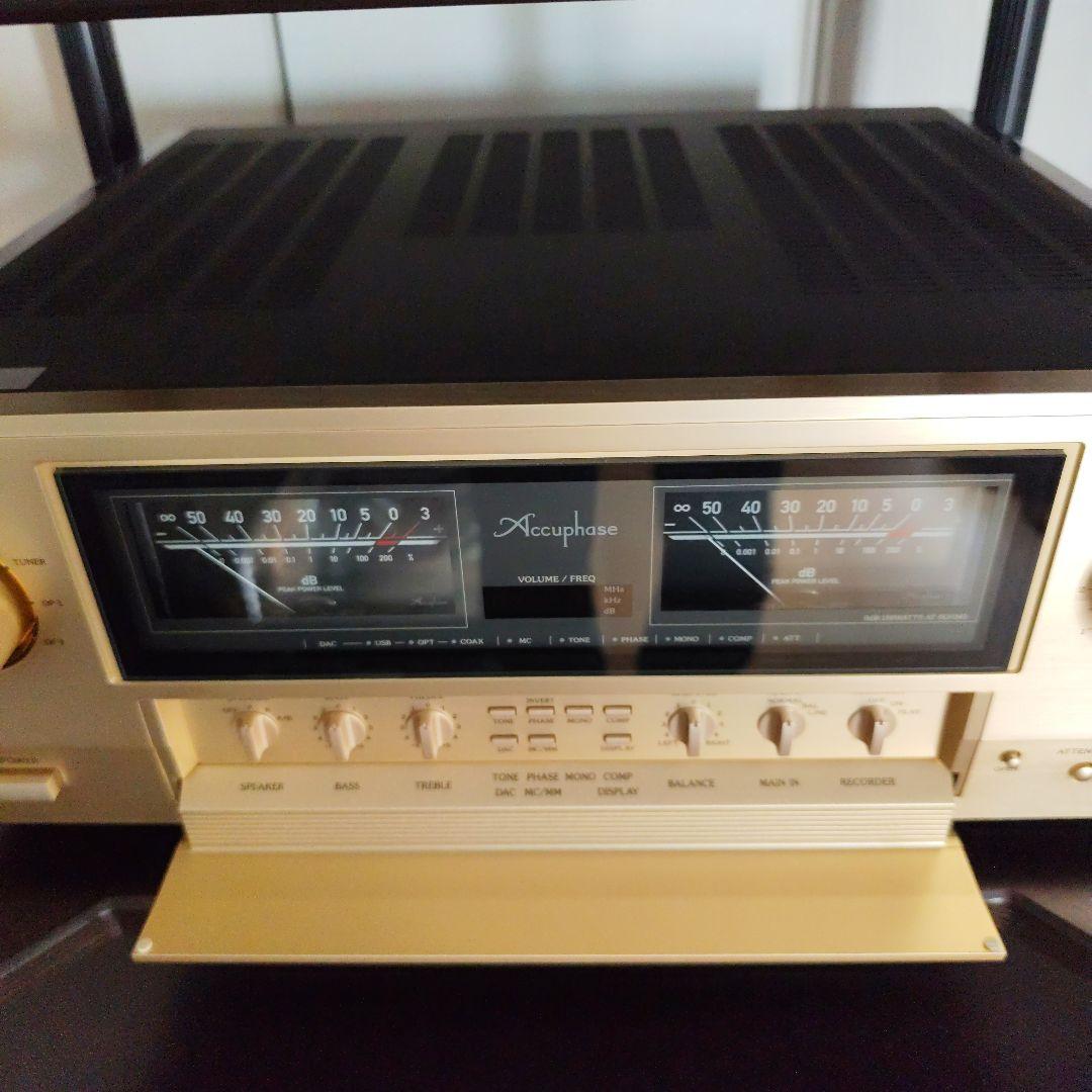 極美品 Accuphase E-4000 プリメインアンプ 元箱発送 - メルカリ
