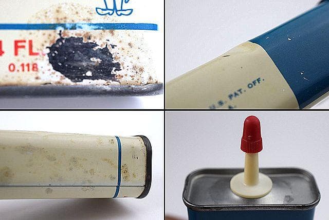 デッド！ 1950’s ENCO エンコ オイルドロップ ビンテージ オイル缶