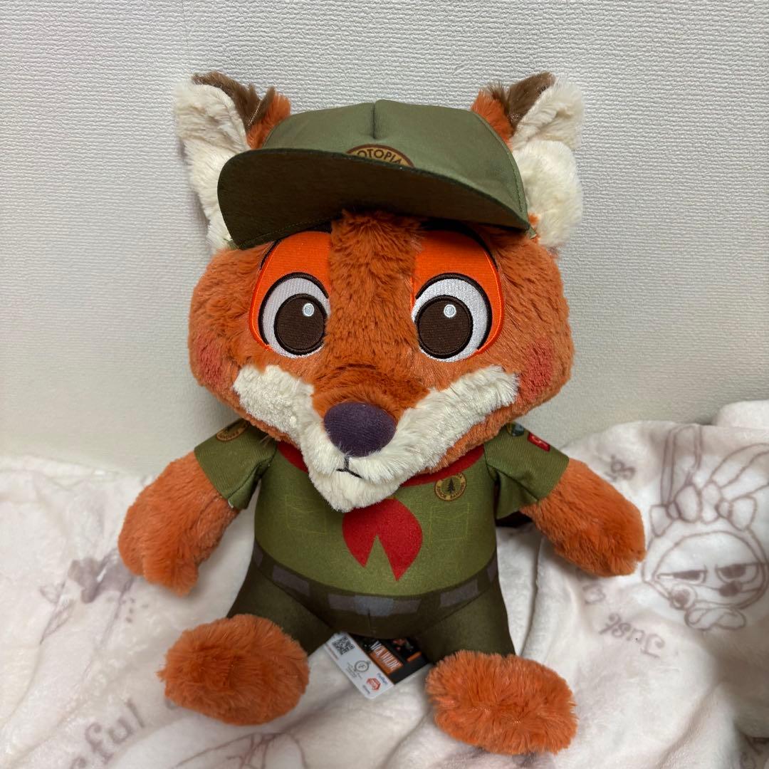 新品タグ付】ズートピア ニック 幼少期 FukuFuku 超BIGぬいぐるみ