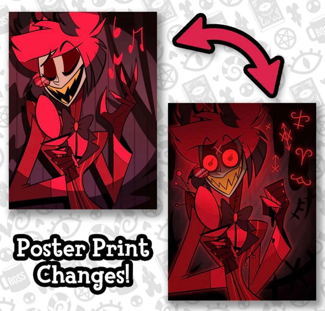 ハズビンホテル HAZBIN HOTEL アラスター レンチキュラーポスター