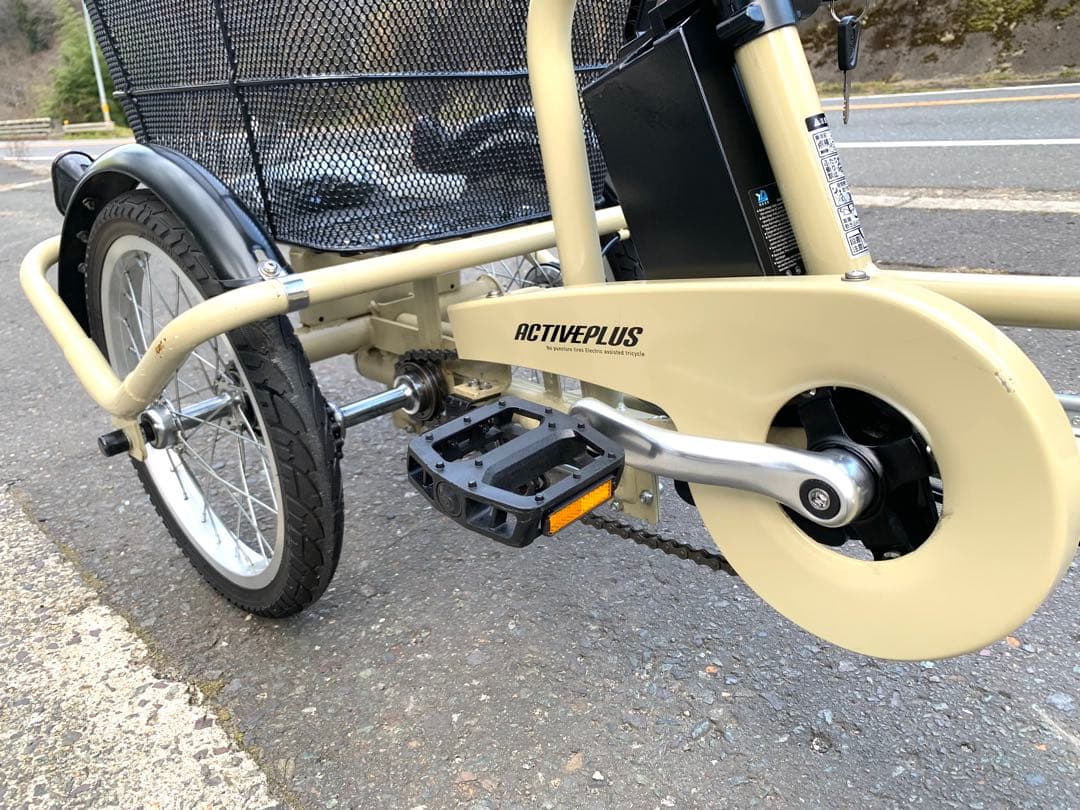 動作確認済 送料無料 電動三輪自転車5.8Ah 8.5Ah 2個付 20-16