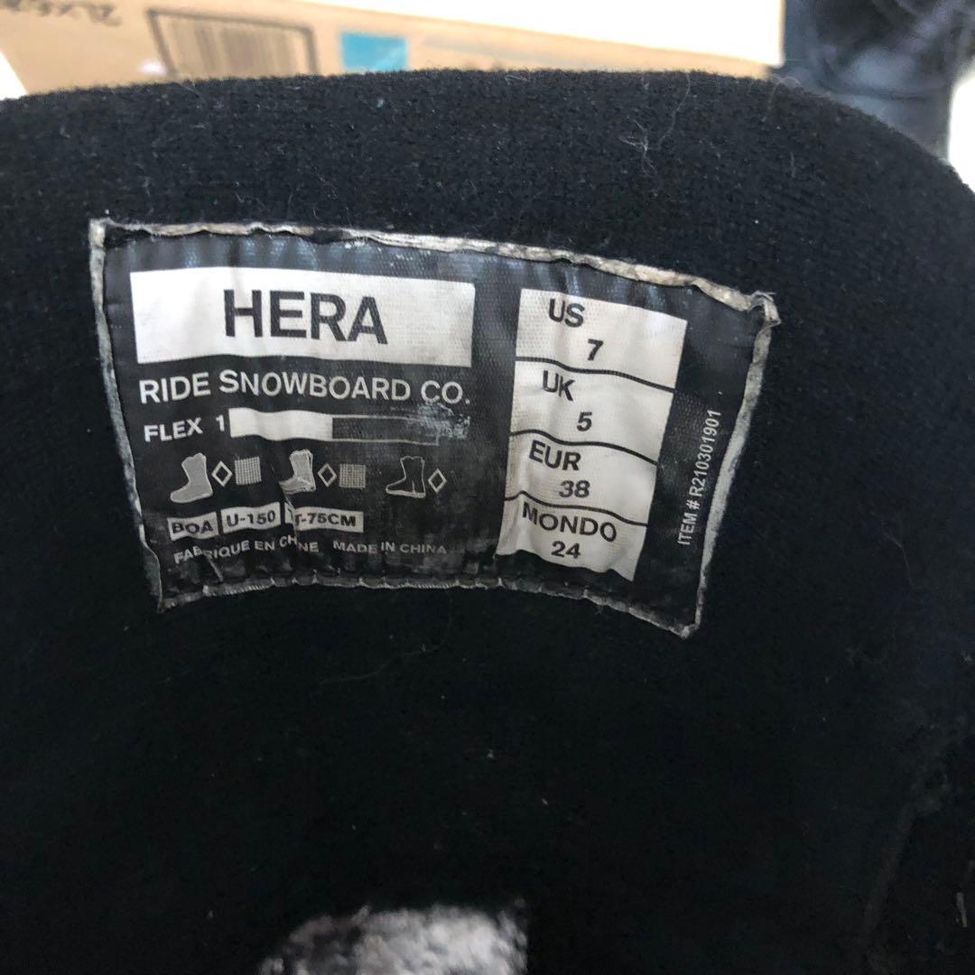 RIDE HERA 24cm デュアル BOA Burton ritual相当 - メルカリ